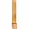 Ekena Millwork Portland Rough Sawn Timber Gable Bracket, Western Red Cedar, 48"W x 26"H x 4"D x 4"F, 13/12 Pitch GBW048X26X0404POR00RWR - alternate 5